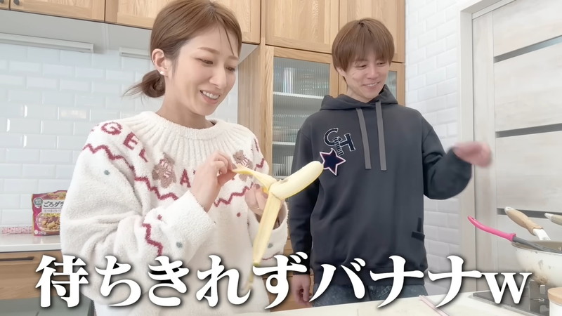 辻希美＆杉浦太陽、仲良くパスタ作りの画像