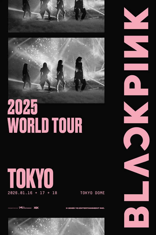 『BLACKPINK 2025 WORLD TOUR』告知画像