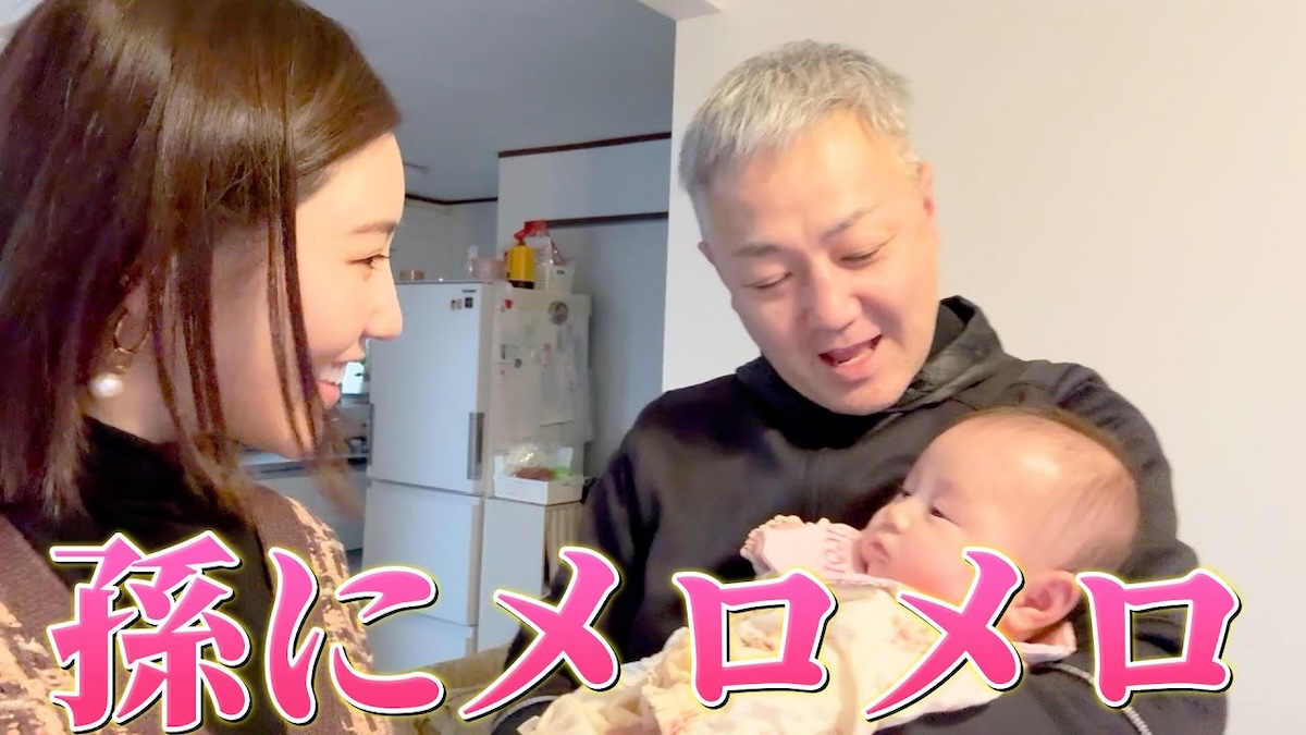 西野未姫、0歳長女と実家に帰省