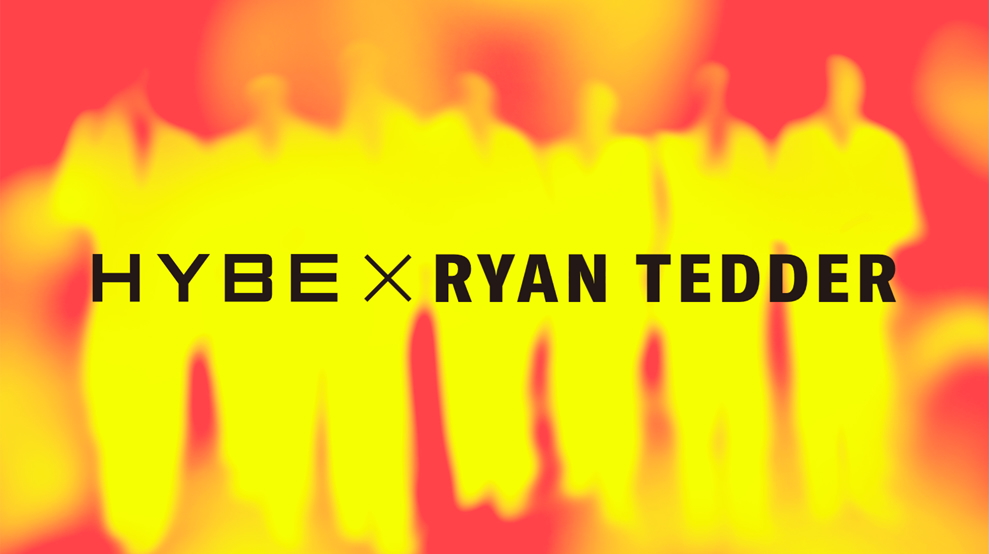 HYBE、ライアン・テダーとパートナーシップ締結