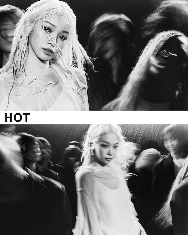 『HOT』／「DRENCHED VETIVER」バージョンコンセプトフォト