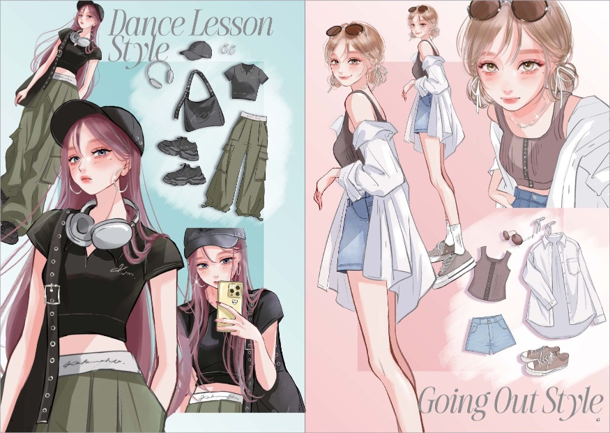 12人のイラストレーターが女子のおうち時間を描く