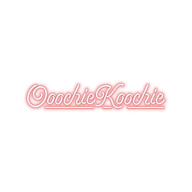 Ooochie Koochie　ネオン文字ロゴ