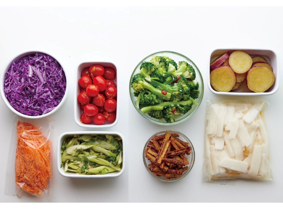 『1品1色で！野菜のカラフル副菜120』が発売の画像