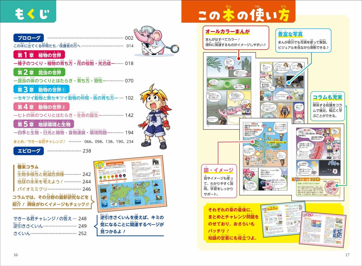 「角川まんが学習シリーズ」『のびーる理科』発売の画像