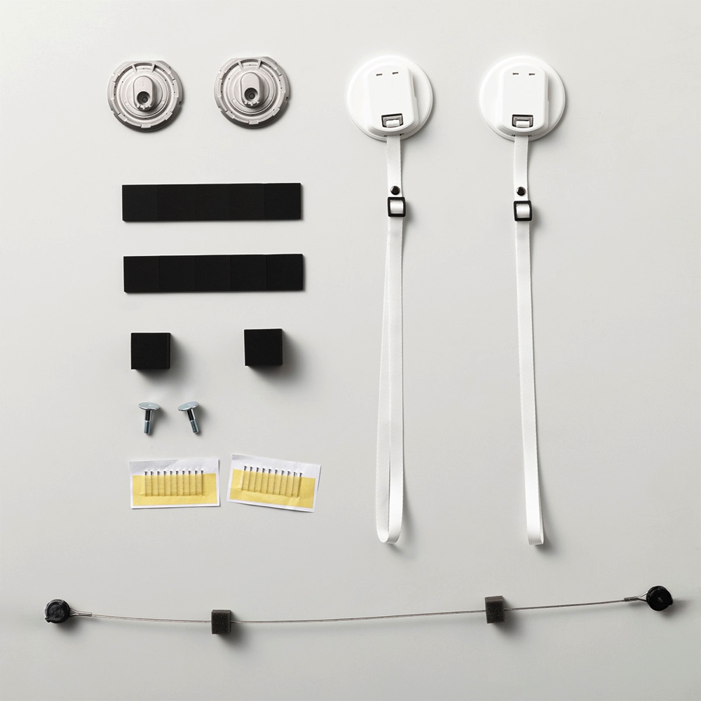 ニトリが液晶テレビを壁掛け化する金具発売の画像