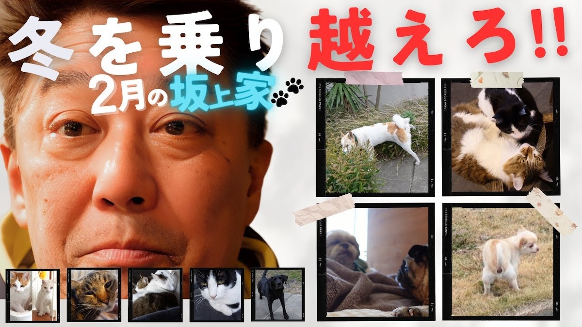 坂上忍、豪華自宅で家族を紹介　