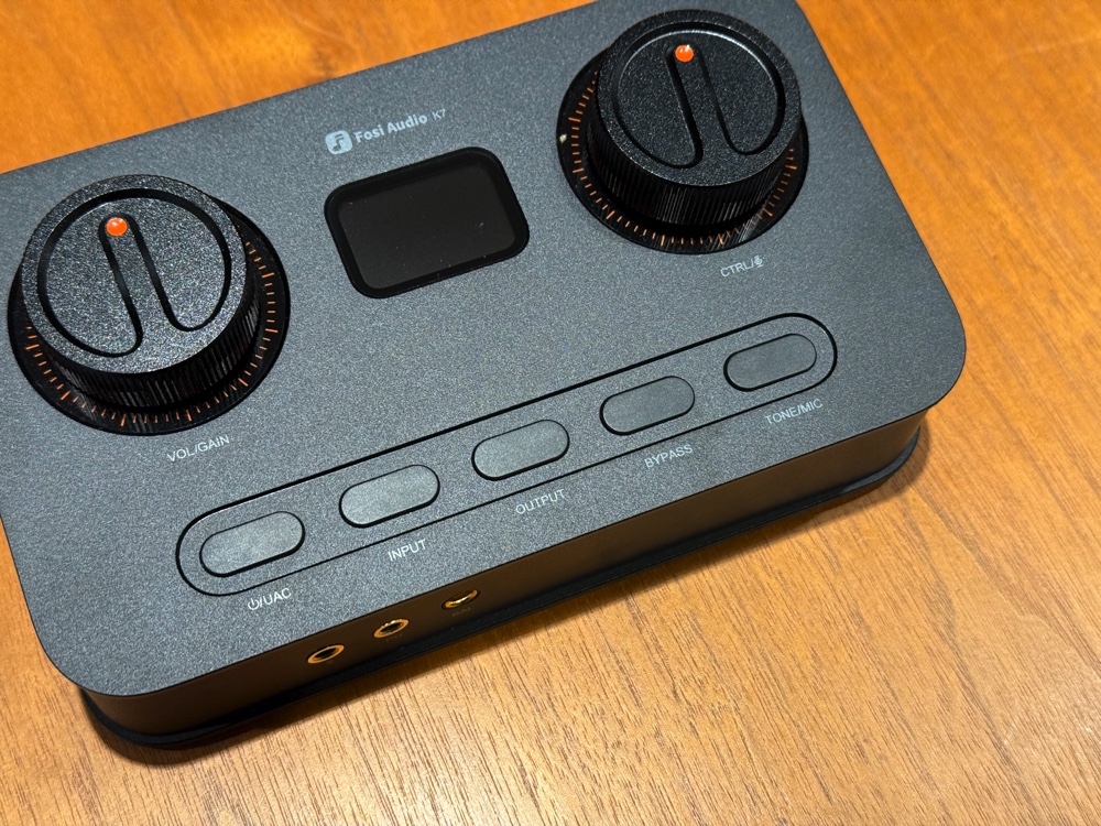 ゲーミングDAC　Fosi Audio『K7』レビューの画像