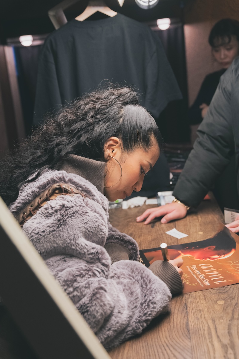 aimiライブ写真（撮影＝金子海香）