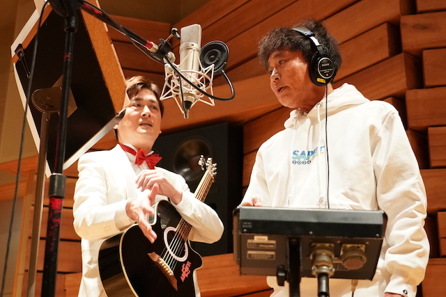 『結果発表 of BEST ALBUM』レコディングの様子