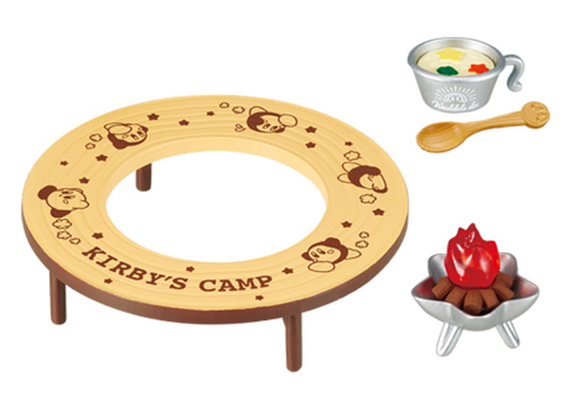 「星のカービィ」キャンプ風景がフィギュアにの画像