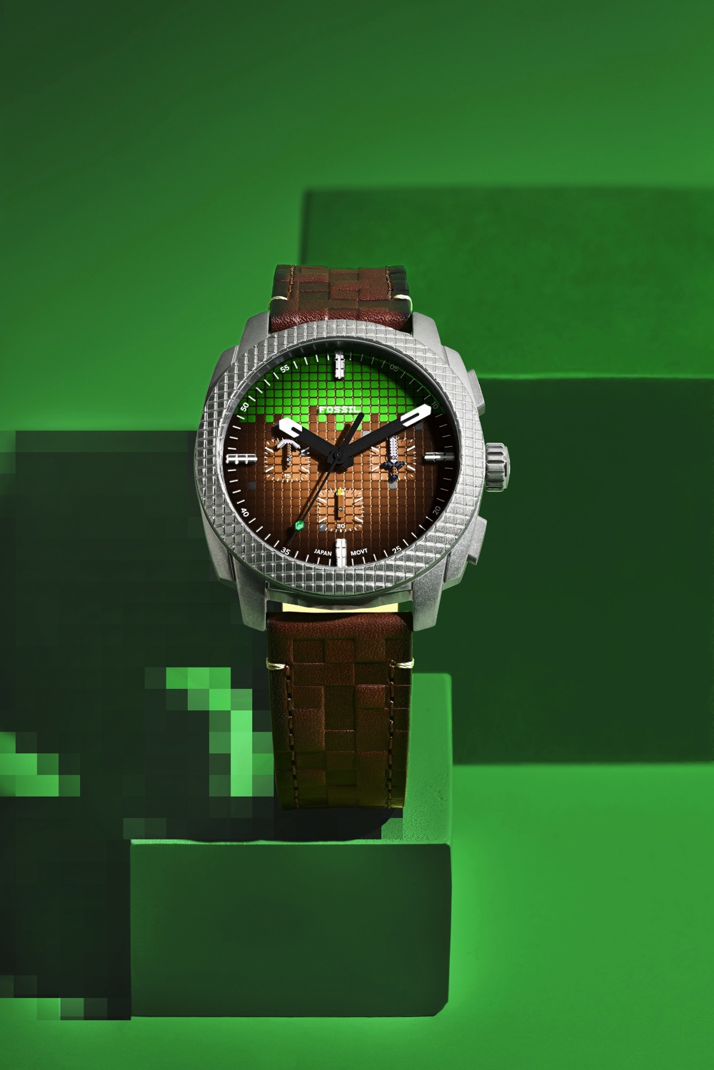 FOSSIL『マイクラ』コラボコレクション発表の画像