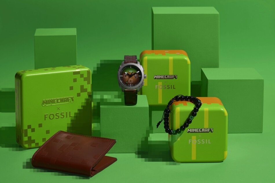 FOSSIL『マイクラ』コラボコレクション発表