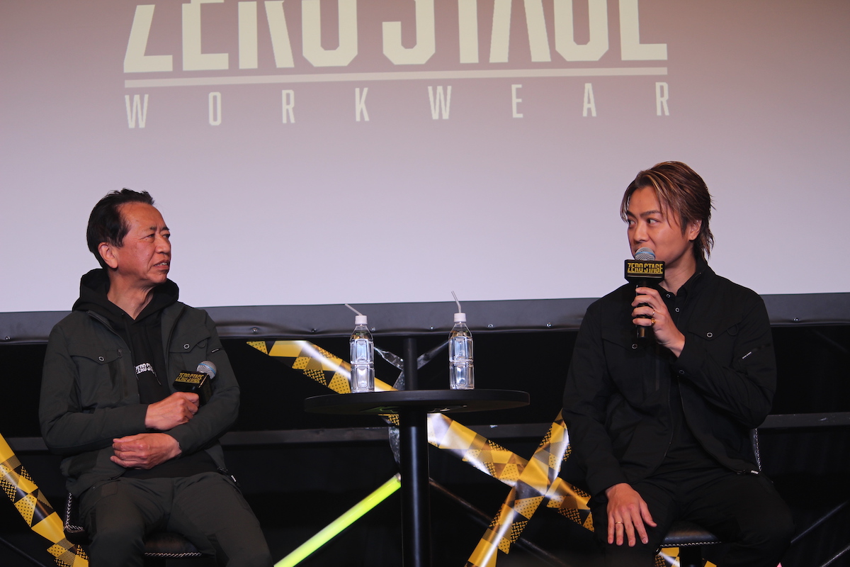 『「EXILE×WORKMAN」プロジェクト＆「ZERO-STAGE」製品発表会』