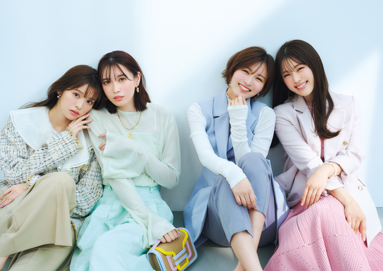 豪華モデルが表紙を飾る『andGIRL』春号発売の画像