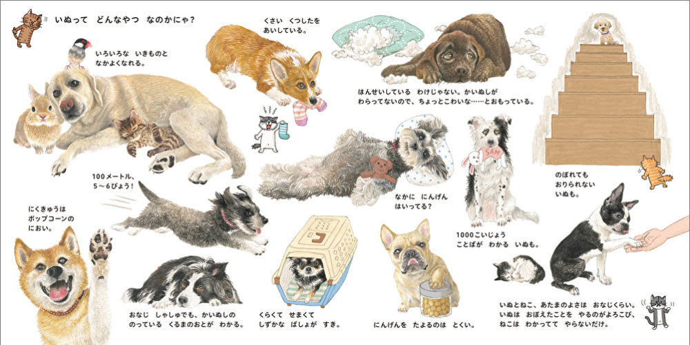 コドモエのずかんシリーズ最新刊『いぬのずかん』の画像