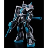 ガンダム×ミクコラボ“蒼いザク”のプラモの画像