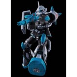 ガンダム×ミクコラボ“蒼いザク”のプラモの画像