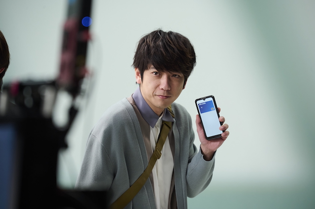 『交通機関もJCBで！解説』篇　撮影の様子