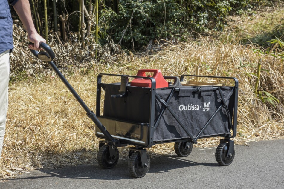 アウトドアのお供に『Outisan e-Wagon Air』