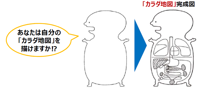 『トリセツ・カラダ　カラダ地図を描こう』の画像