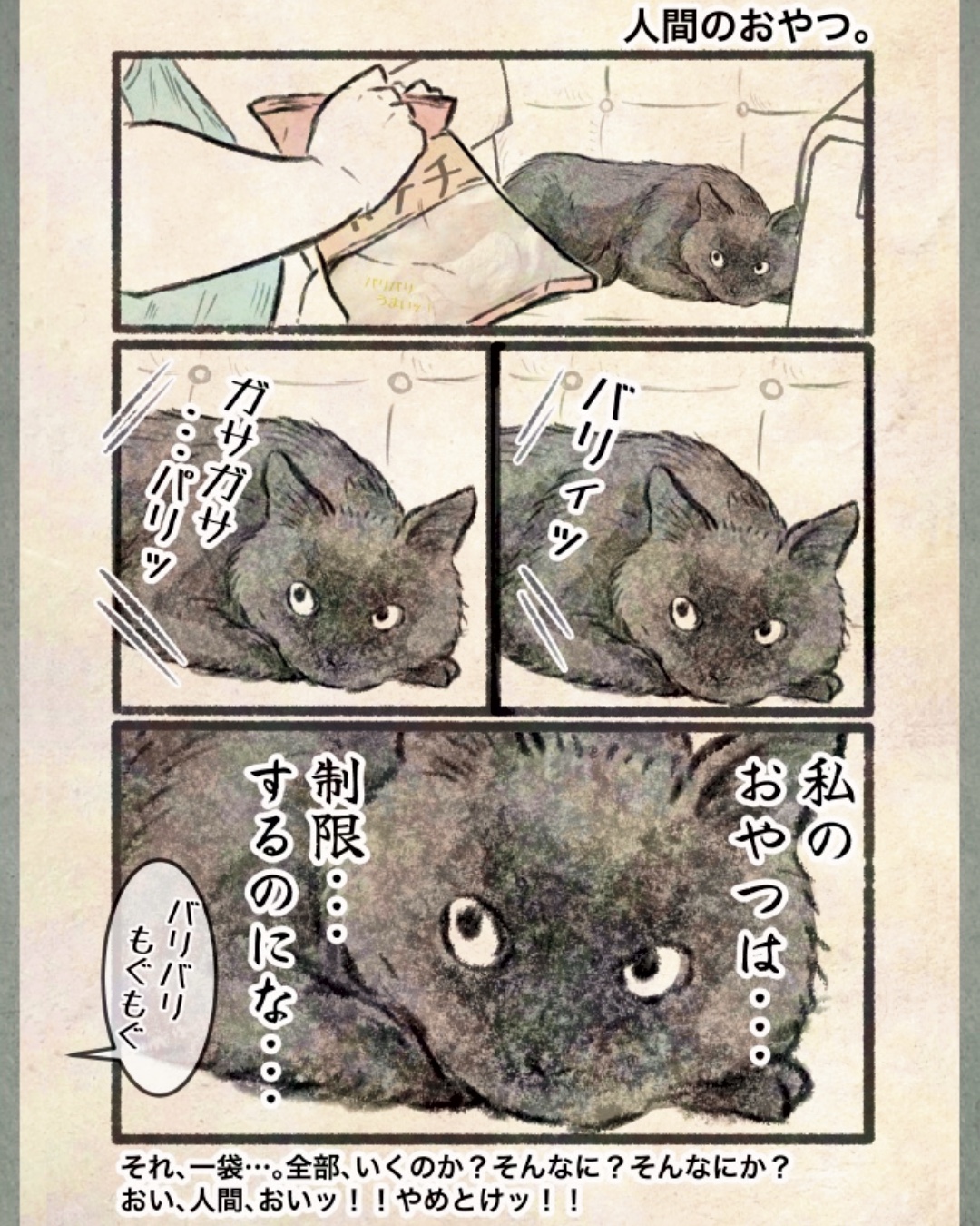 【漫画】人間の行動にネコはドン引き？の画像