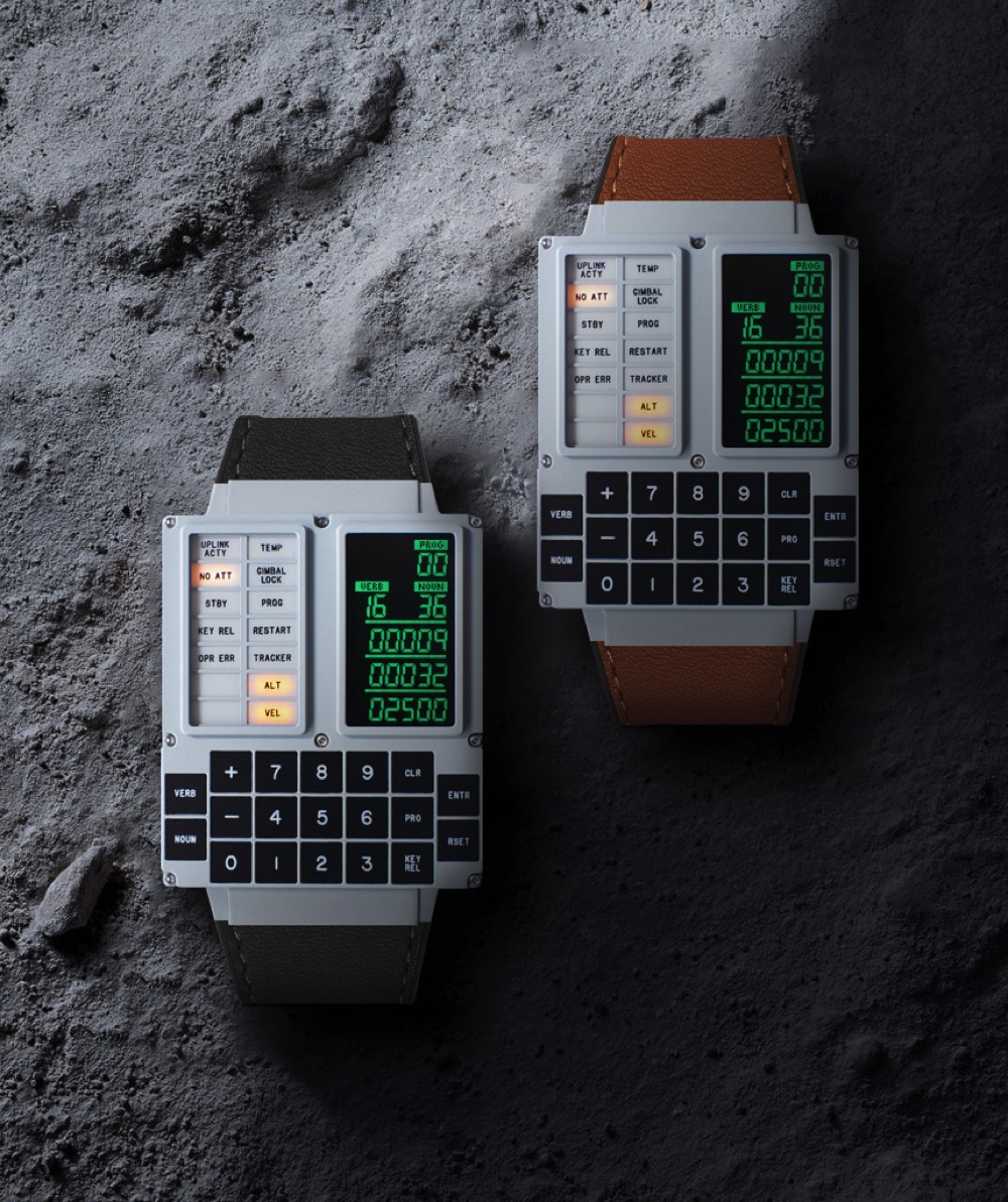 アポロ11号で使われたコンピュータが腕時計にの画像