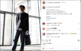目黒蓮、FENDI撮影オフショット公開の画像