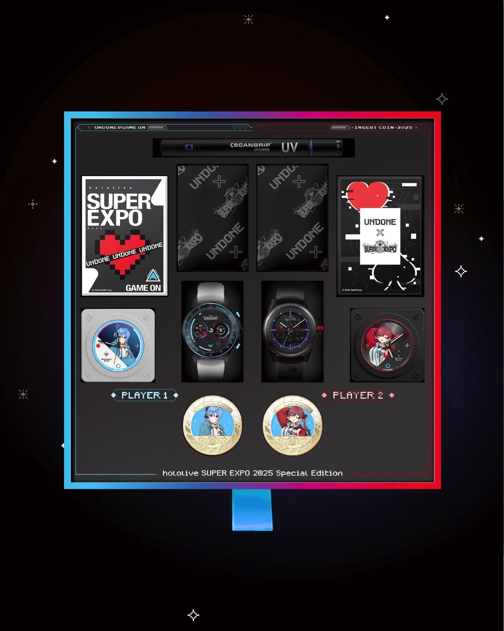 ホロライブのカスタム腕時計が予約受付中の画像