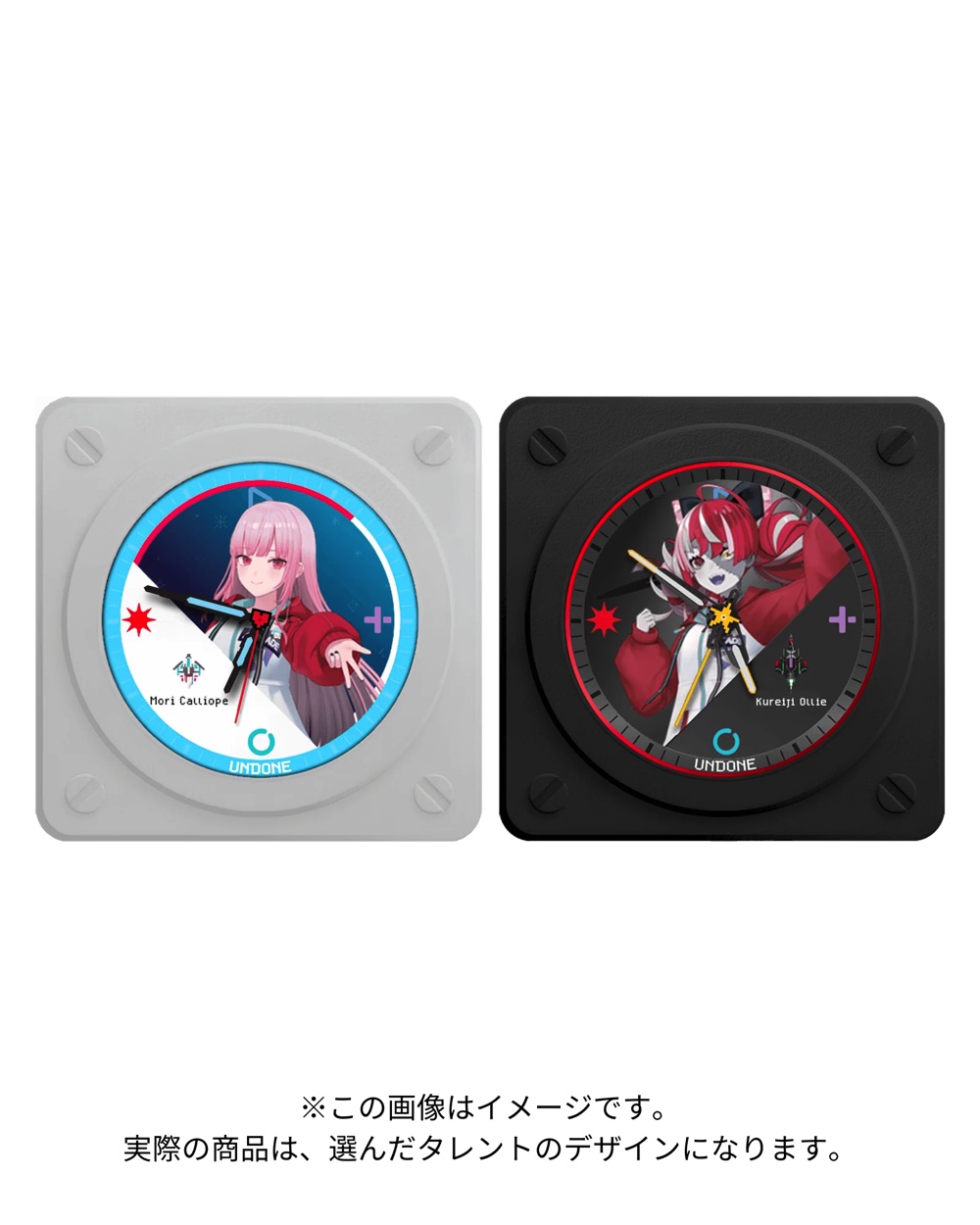 ホロライブのカスタム腕時計が予約受付中の画像