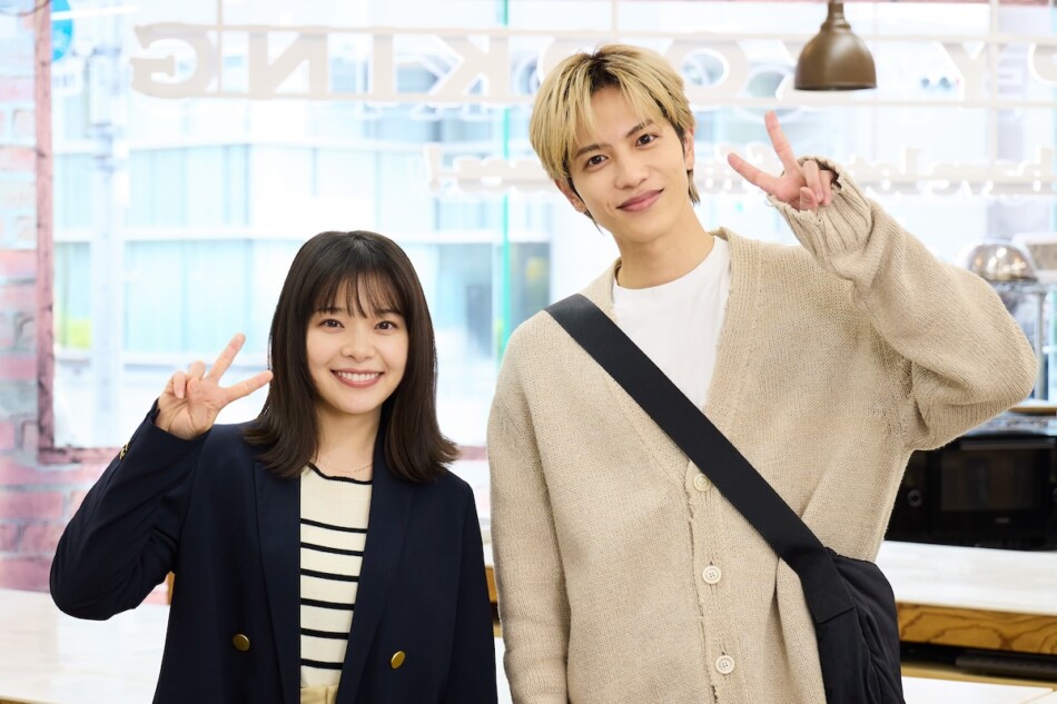 志尊淳×岸井ゆきの、『恋は闇』クランクイン 連続殺人事件現場で撮影