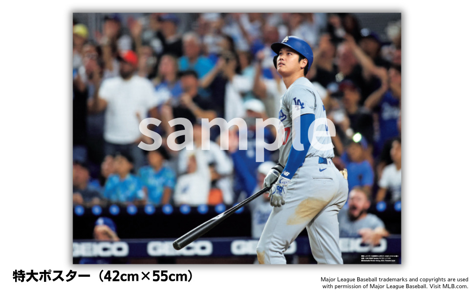 『野球しようぜ！ 大谷翔平ものがたり』冊子＆特大ポスターを追加して登場の画像