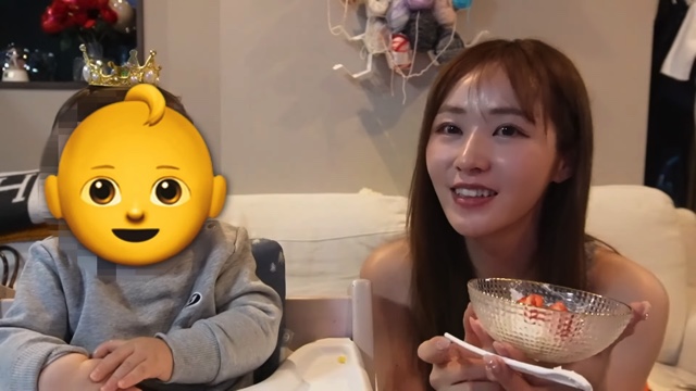 てんちむ、息子の1歳誕生日に手作りケーキ披露の画像