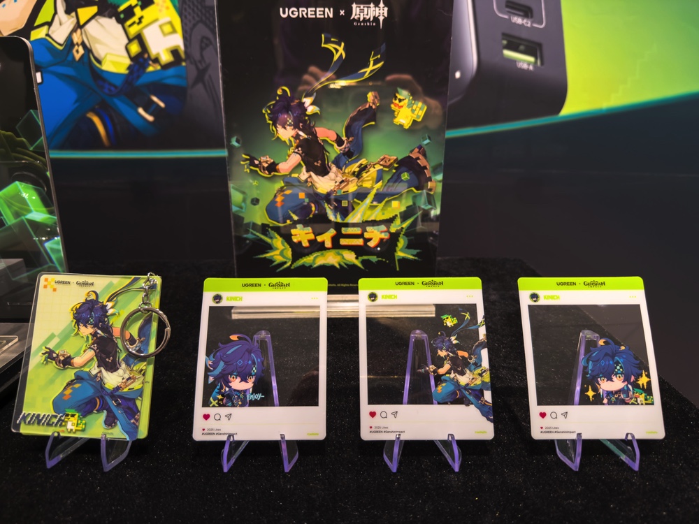 UGREEN×『原神』キィニチのコラボ製品登場の画像