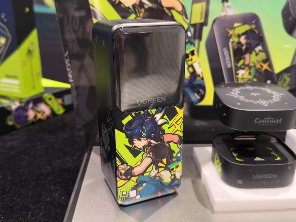 UGREEN×『原神』キィニチのコラボ製品登場の画像