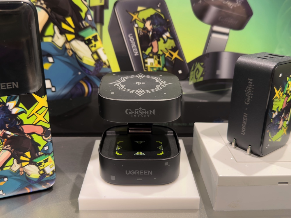 UGREEN×『原神』キィニチのコラボ製品登場の画像