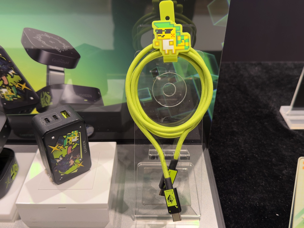 UGREEN×『原神』キィニチのコラボ製品登場の画像