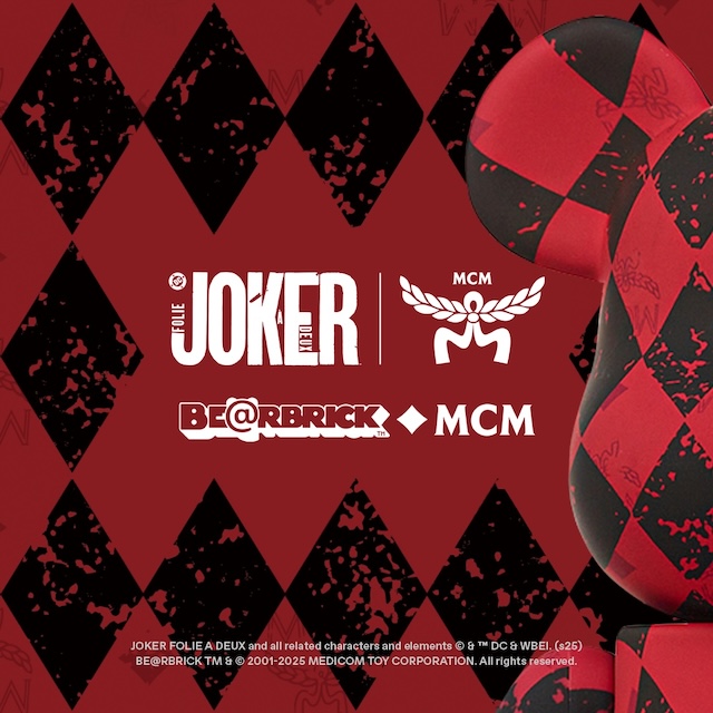 ジョーカー＆ハーレイ・クインのベアブリックの画像