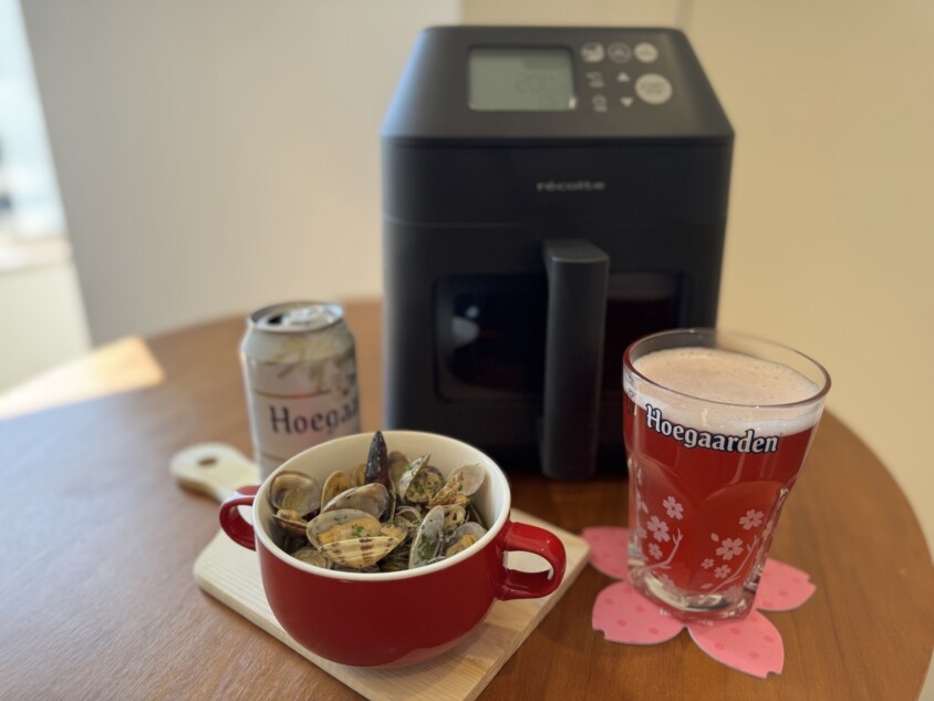 調理家電とビールで旬の味
