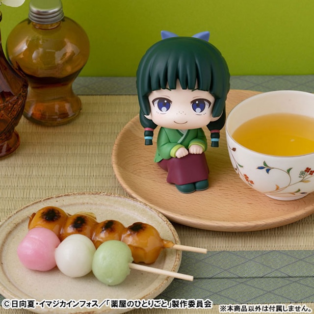 『薬屋』猫猫＆壬氏のデフォルメフィギュアの画像