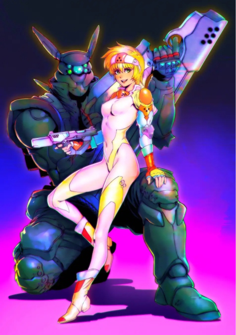 士郎正宗がCLAMPらアーティストとコラボの画像