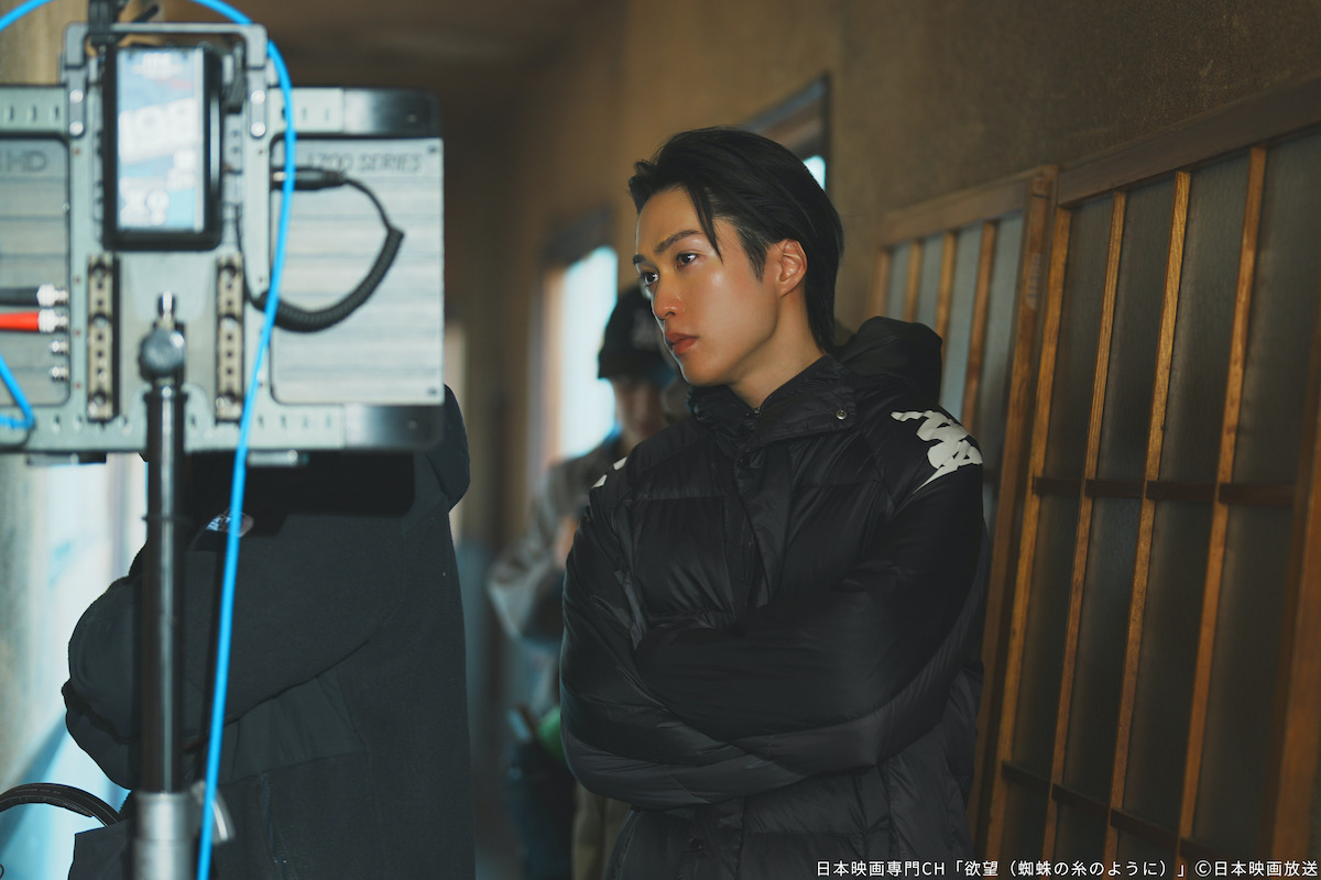 『欲望（蜘蛛の糸のように）』撮影現場レポ