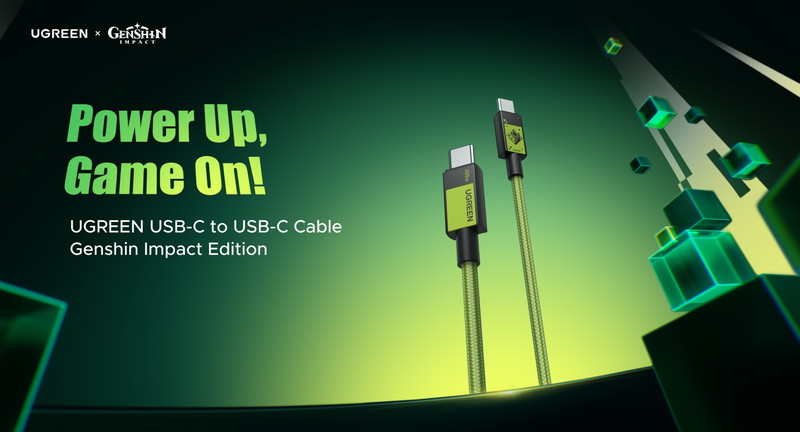 UGREEN×『原神』コラボ製品が販売開始の画像