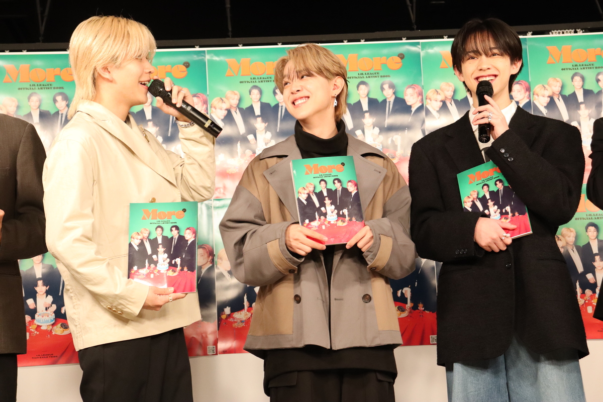 LIL LEAGUE初のアーティストブック振り返るの画像