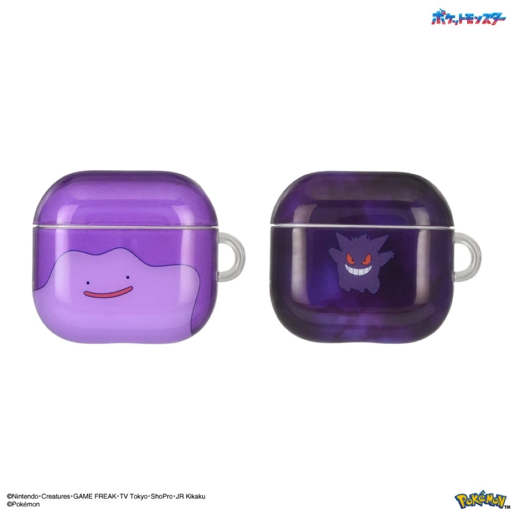 ゲンガー＆メタモンのAirPodsケースが登場の画像