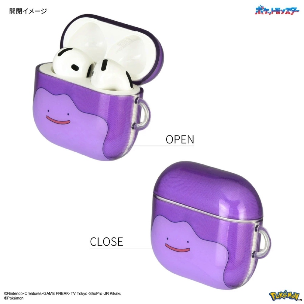 ゲンガー＆メタモンのAirPodsケースが登場の画像