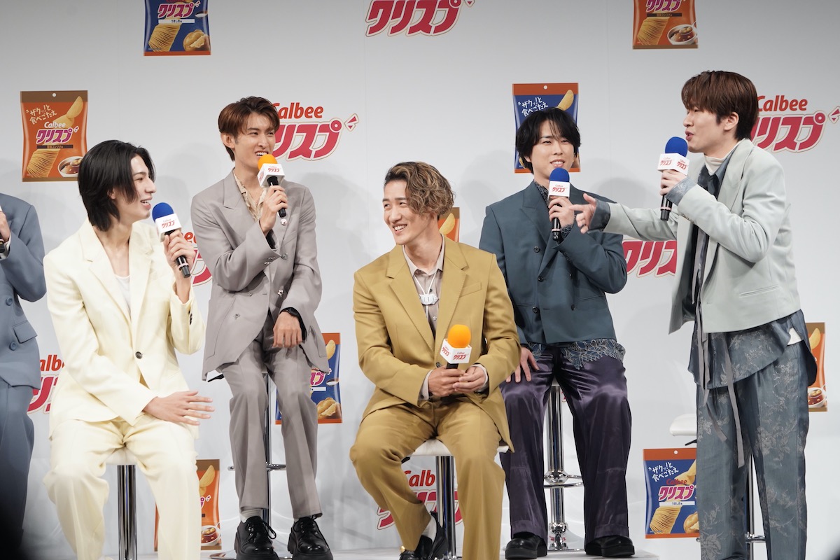 Snow Man、新CM発表会に登場の画像