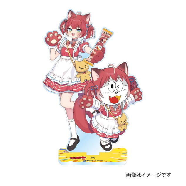 赤見かるび×うまい棒コラボアイテム登場