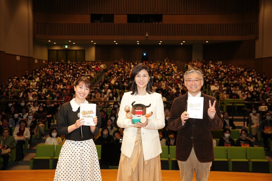 松嶋菜々子、やなせたかしの母校で『あんぱん』を鑑賞 「大切に演じて