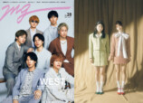 WEST.が音楽雑誌「MG」リニューアル号の画像